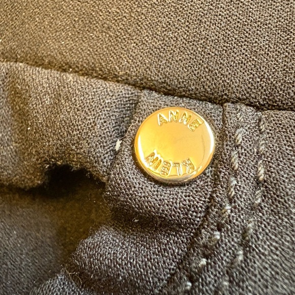 Anne Klein Black Slim pull on high rise Legging pants Elastic Waistband size XL - Picture 4 of 14